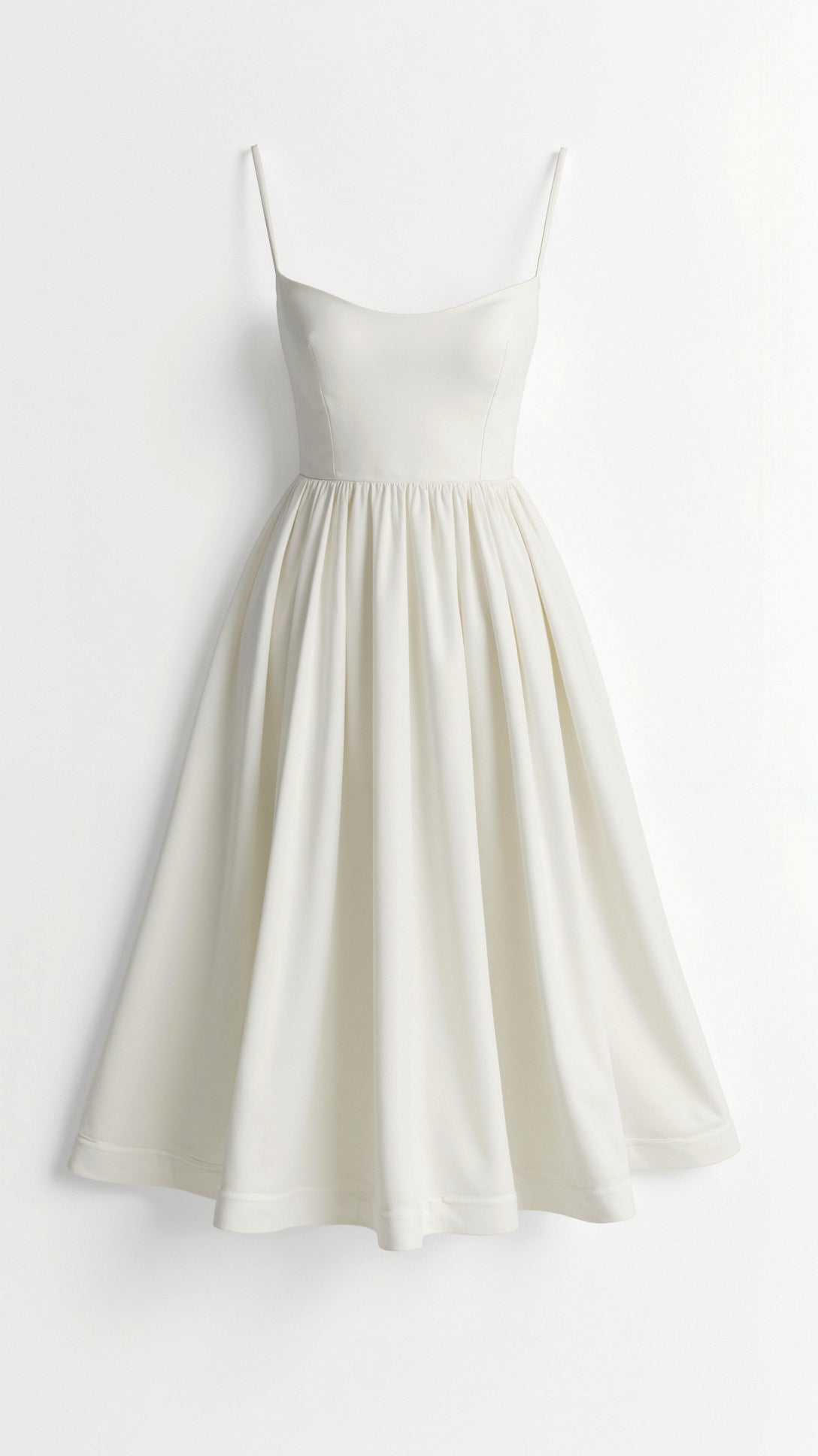 Fließendes Midikleid