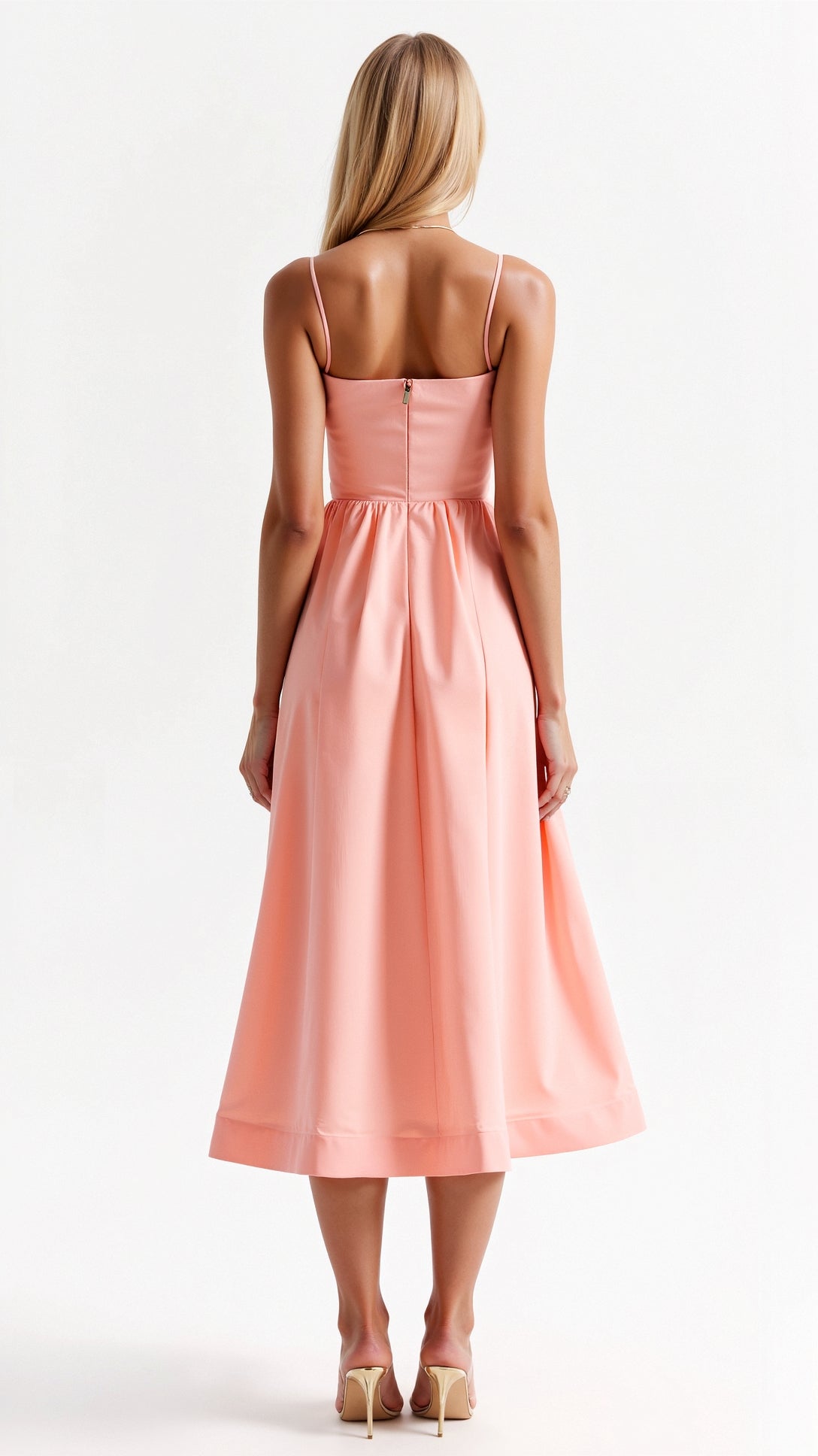 Fließendes Midikleid