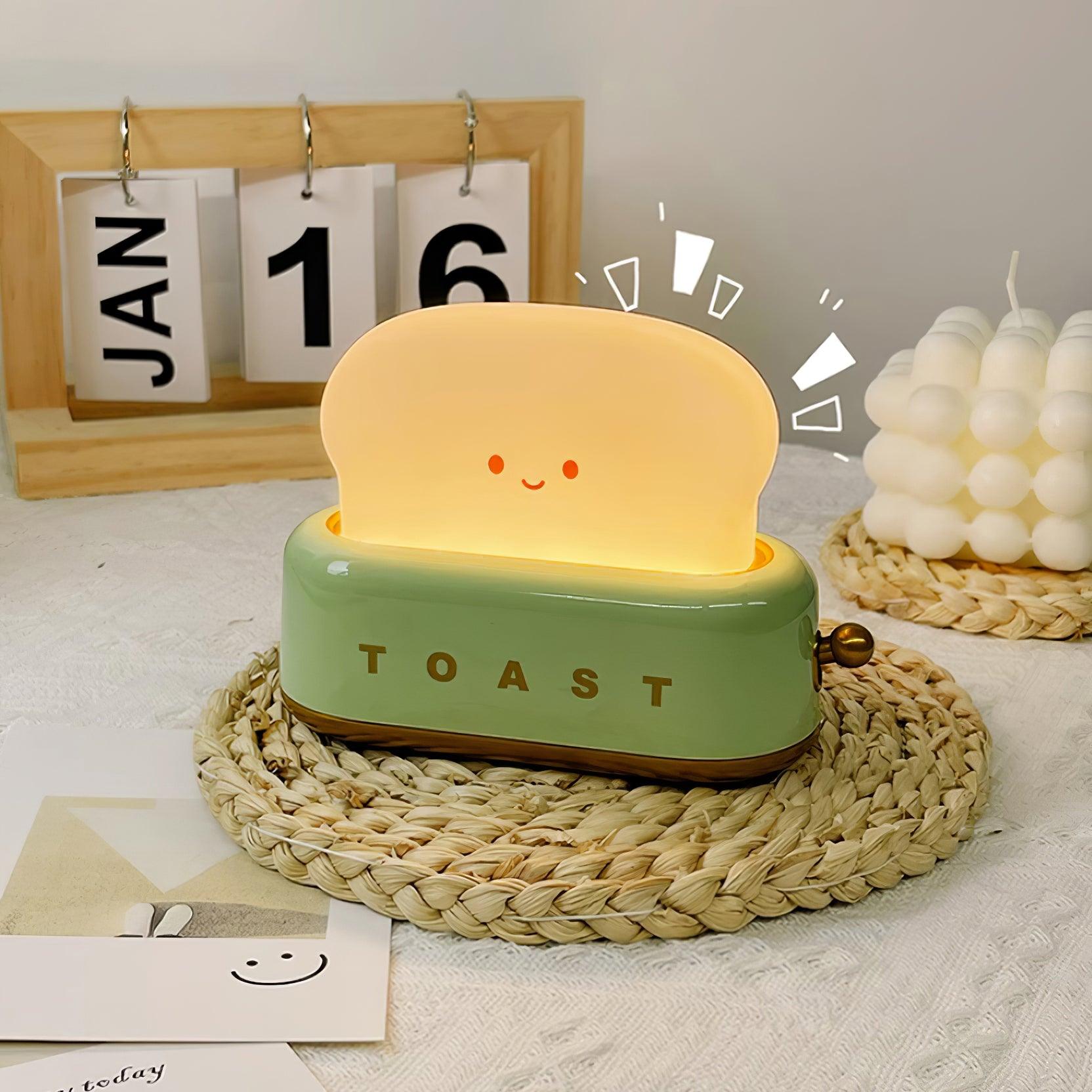 ToastaLux Toaster Design LED Tischlampe | Kabellos | Eingebaute Batterie | Perfekte Deko-5