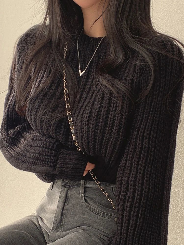 Vintage Strickpullover für Damen