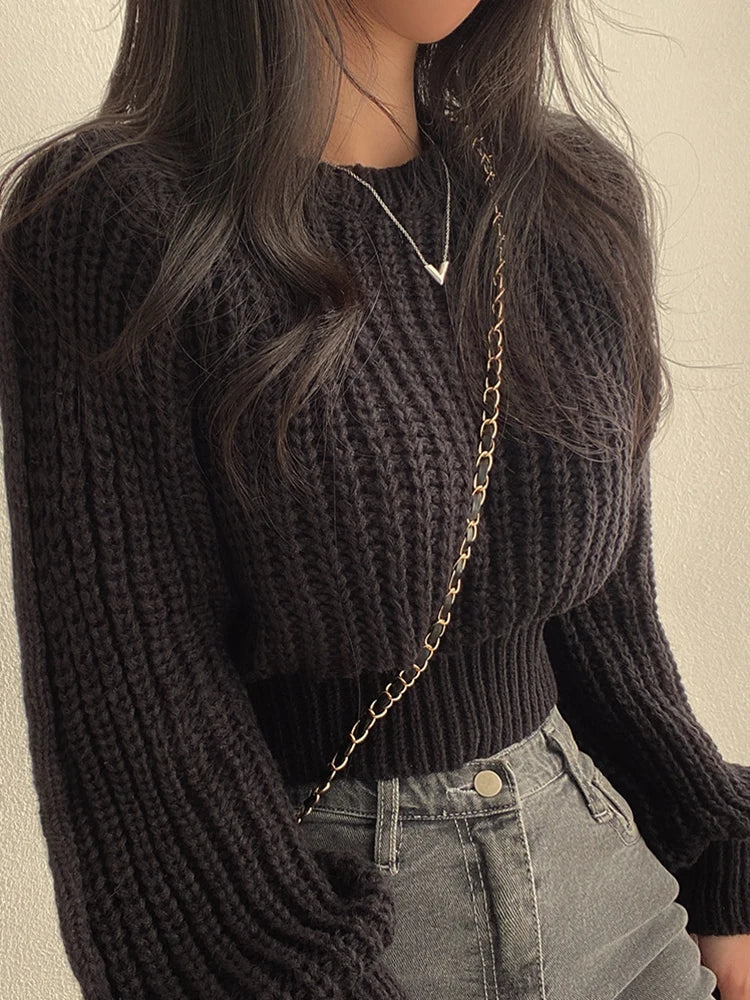 Vintage Strickpullover für Damen