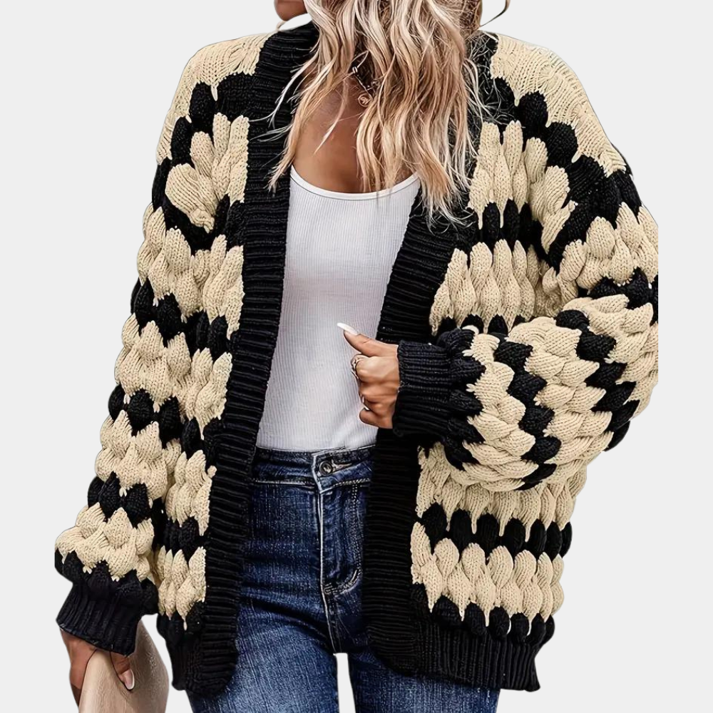 Warme und elegante Strickjacke für Damen 0