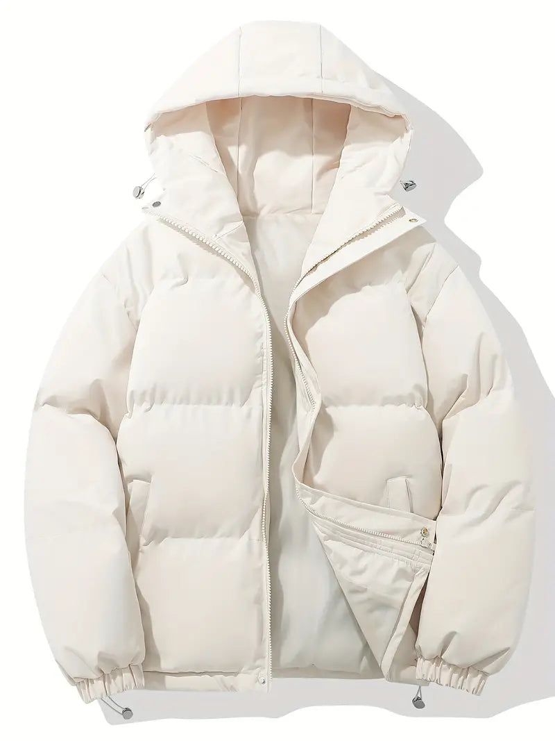 Damen Winterjacke mit Kapuze und Steppung