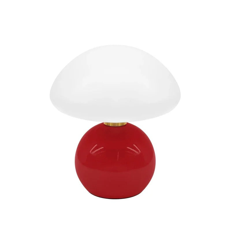 GlowVista Moderne LED Nachttischlampe | Dimmbar | Farbwechsel | Kabellos | Dekorative Beleuchtung für Zuhause-5
