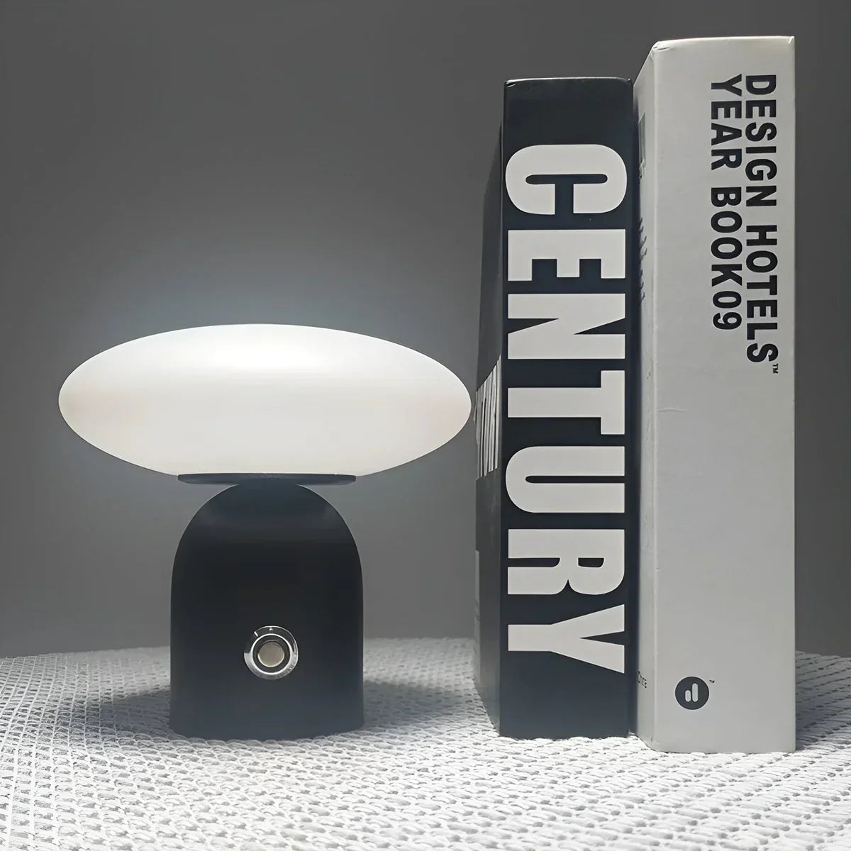 NordBright - Kabellose Skandi-Pilzlampe mit Touch-Dimmer für Gemütlichkeit-3