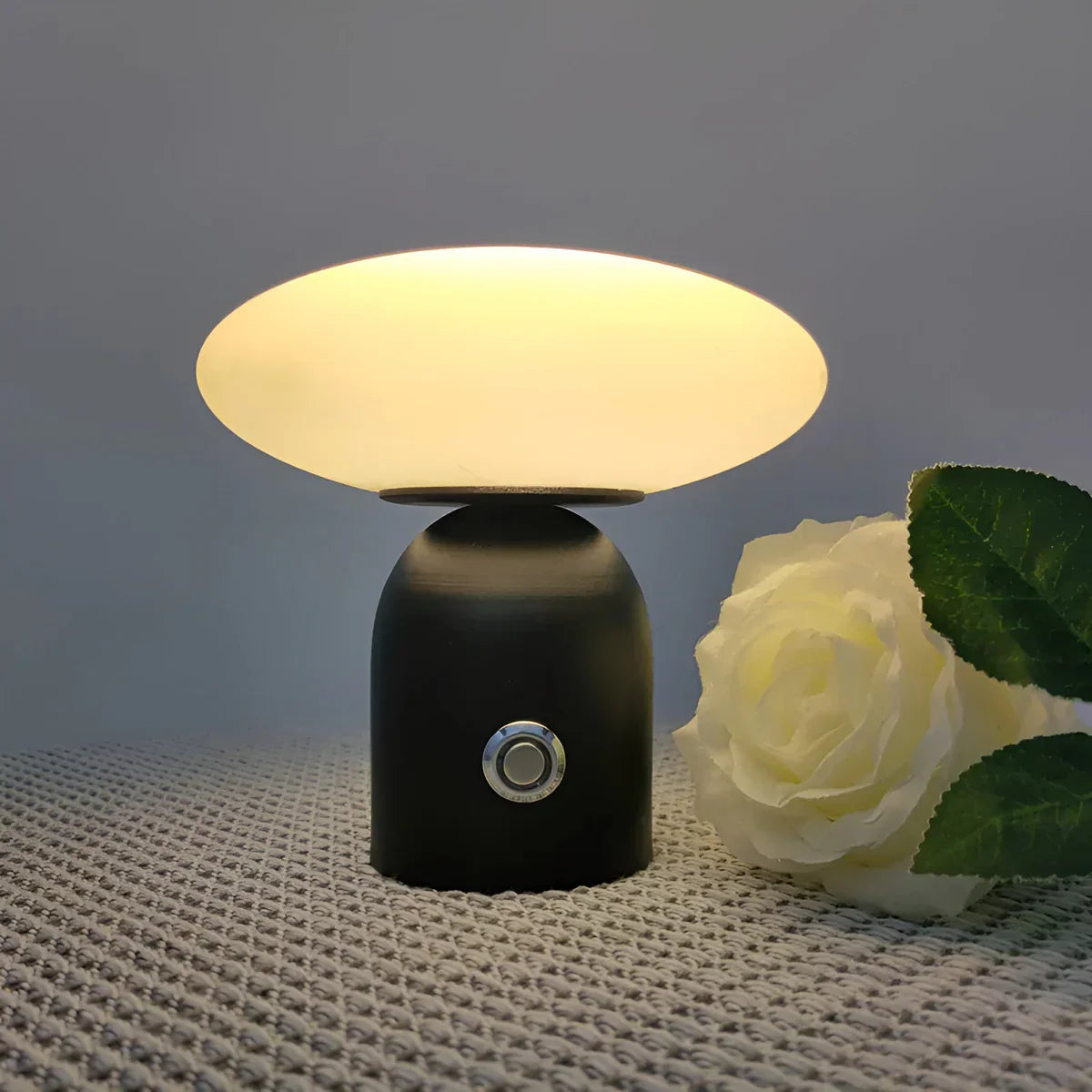 NordBright - Kabellose Skandi-Pilzlampe mit Touch-Dimmer für Gemütlichkeit-6
