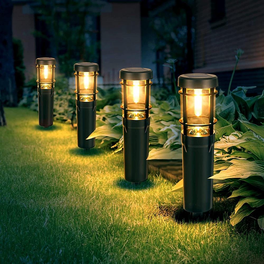 Moderne Solar Gartenlichter – Wasserdichtes LED Licht für Stimmungsvolle Beleuchtung-1