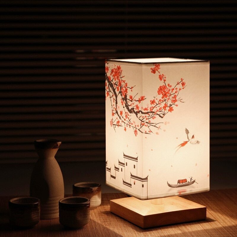 Gardudu | Japanisch-skandinavische Tischlampe-1