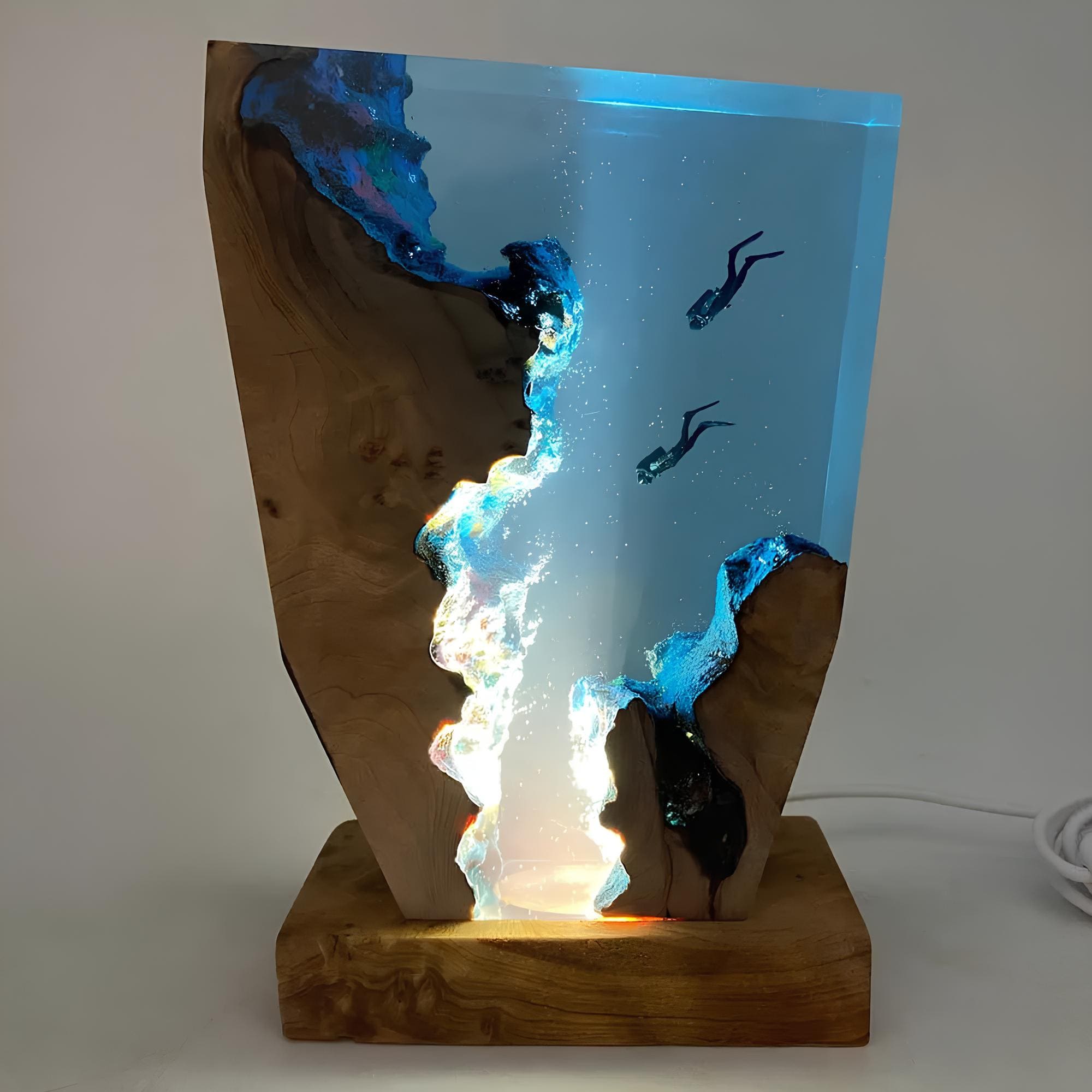 Garduru - Ozean Karst Taucher Tischlampe-2