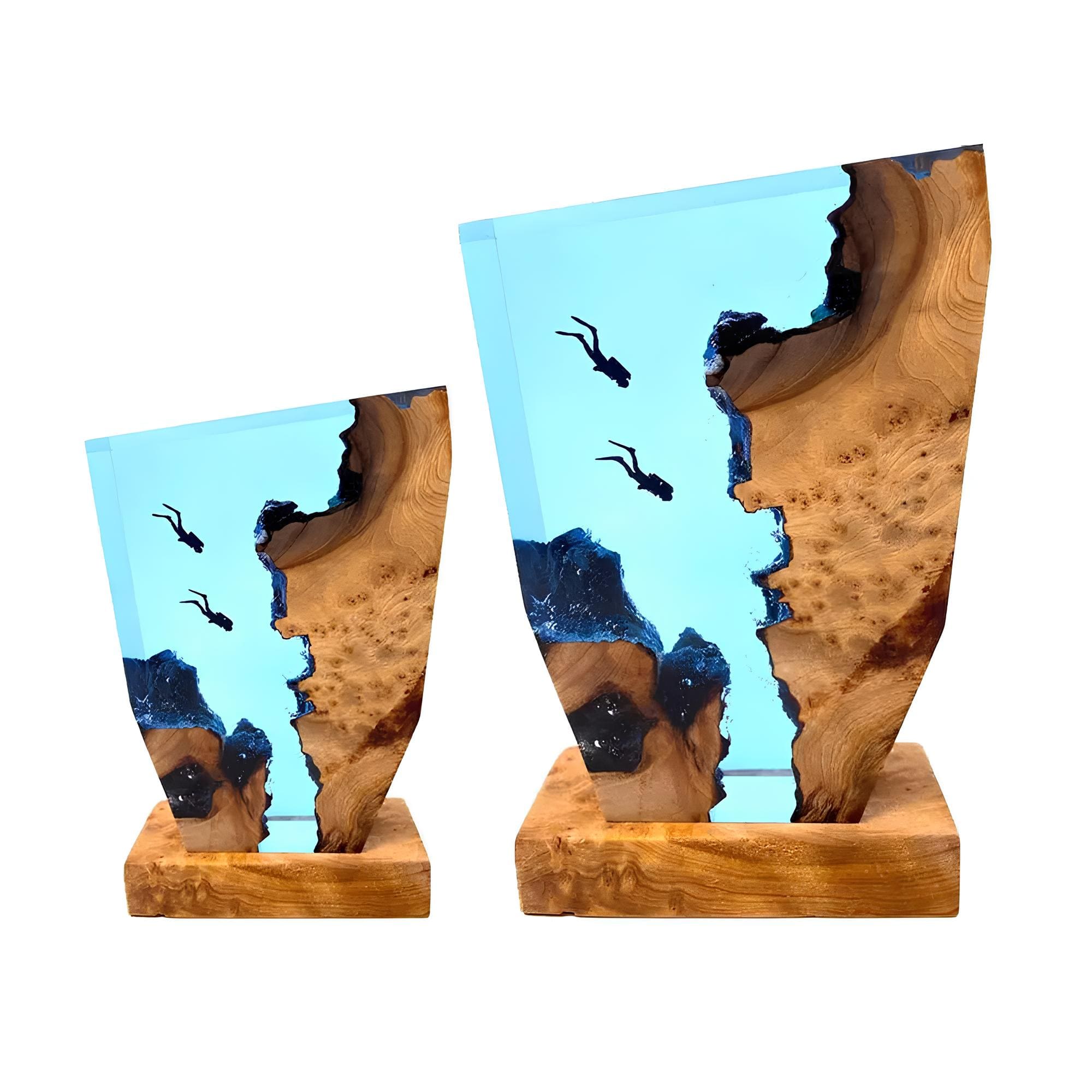 Garduru - Ozean Karst Taucher Tischlampe-3