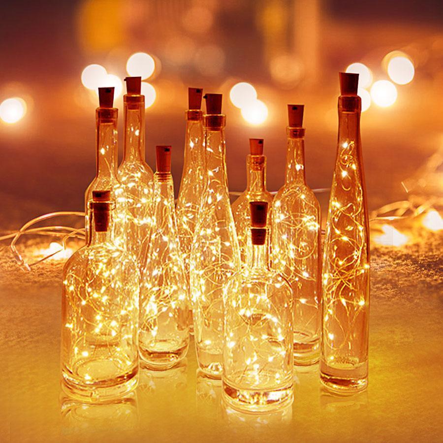 LumoTwine - LED Flaschenlichter für Weindekoration | Kabellose Lichterkette | Stimmungsvoll & Dekorativ-1