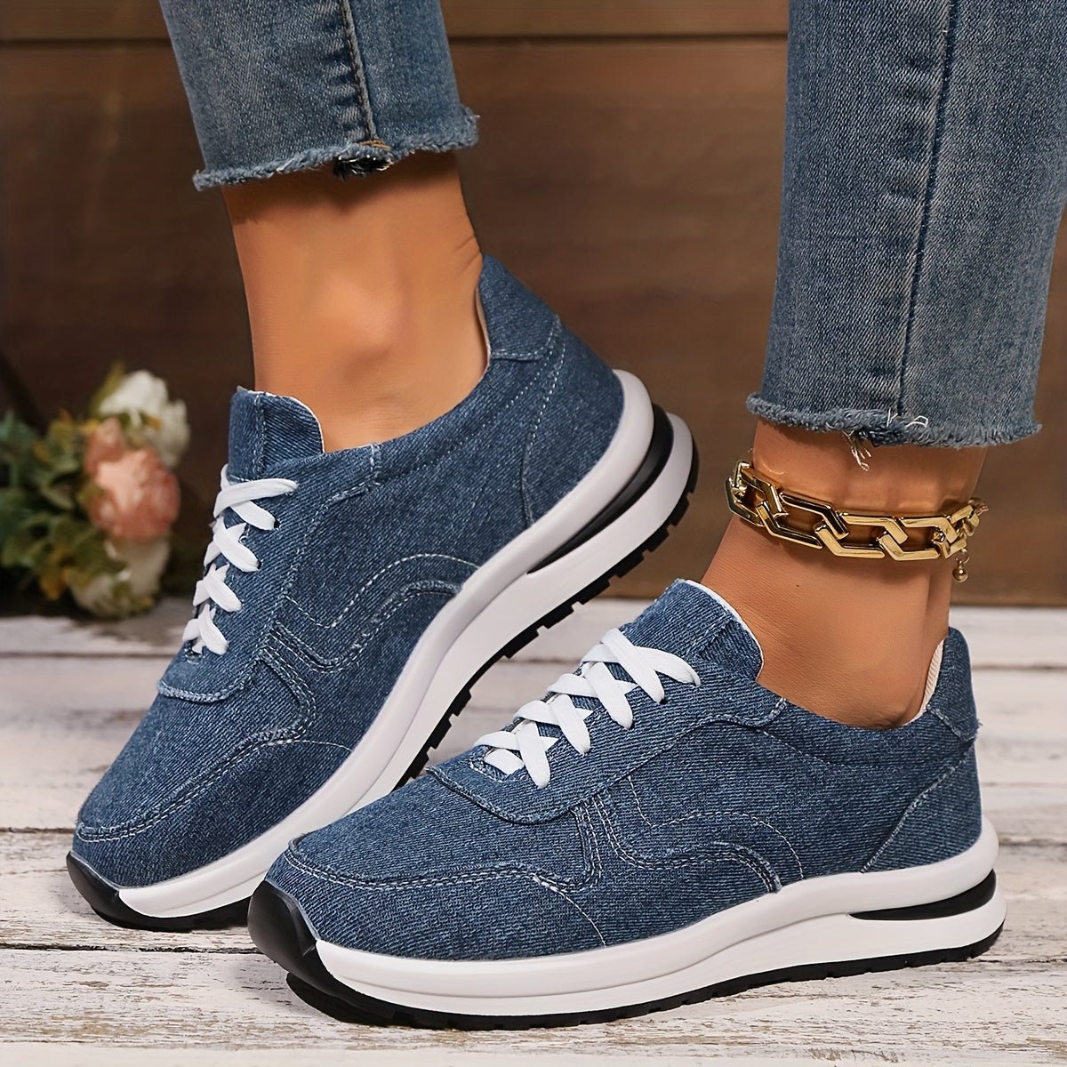 Damenschuhe mit orthopädischer Sohle für lange Gehzeiten